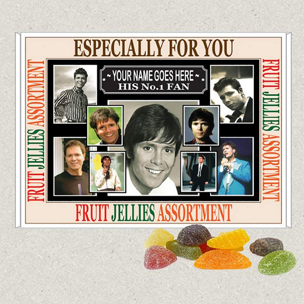 Cliff Richard Personalised Icon Gift Boxed Sweets