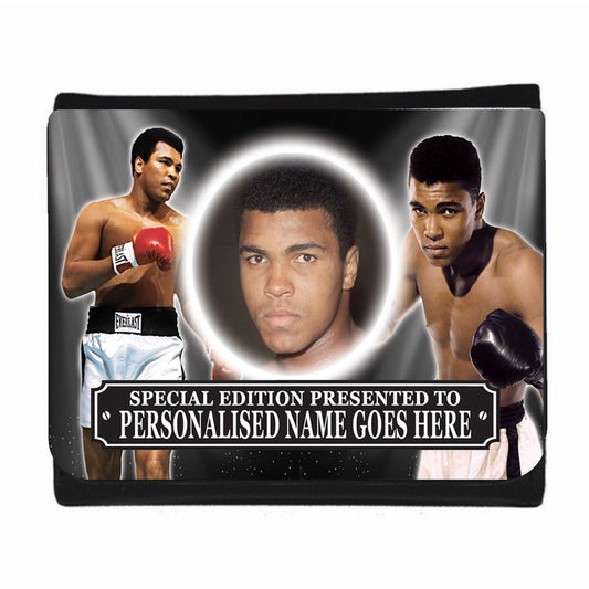 Muhammad A Celebrity Boxing Icon Personalised Wallet Gift