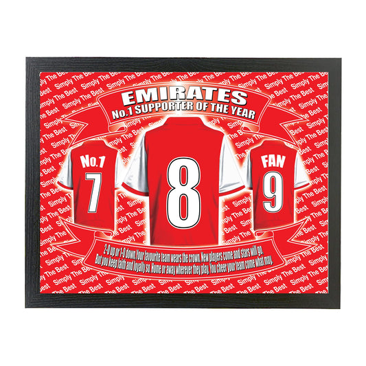 Gooners Football Shirt Picture Gift