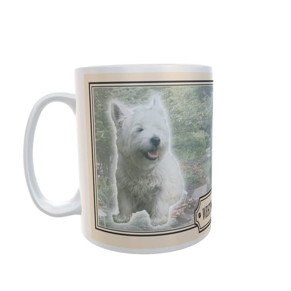 West Highland White Terrier Dog Breed Gift Mug with Treats