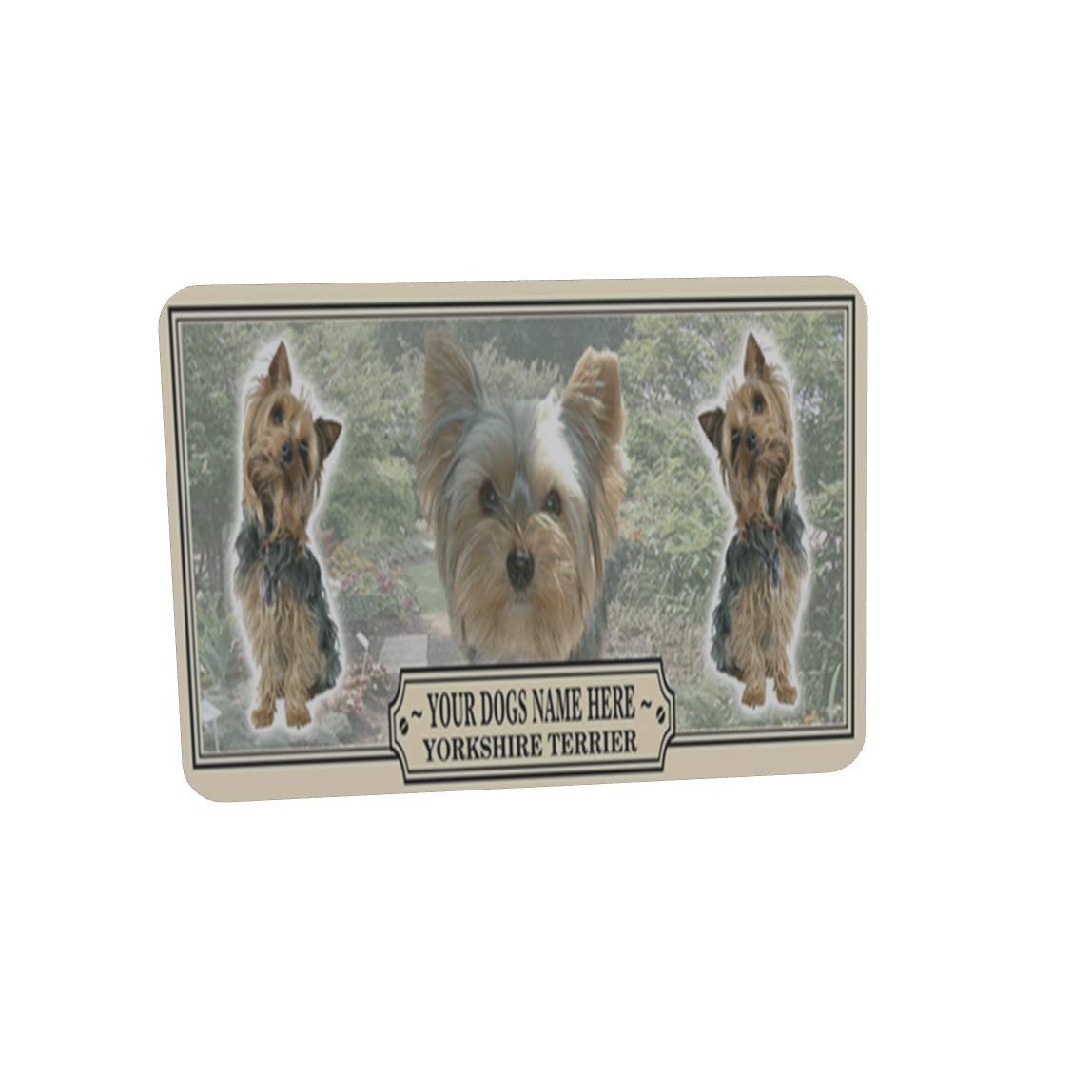 Yorkshire Terrier Personalised Dog Breed Mouse Mat Gift