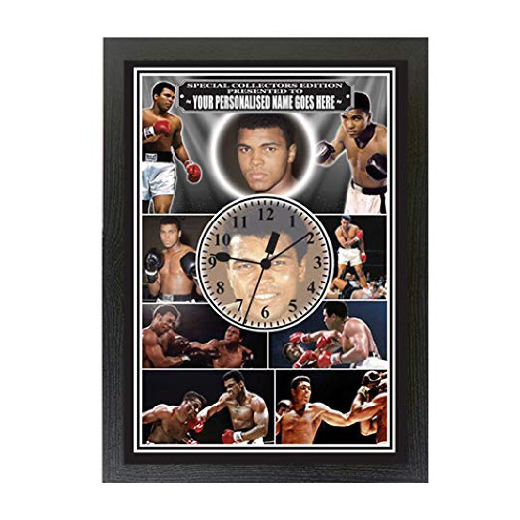 Ali Personalised Icon Gift Clock