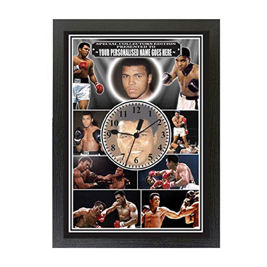 Ali Personalised Icon Gift Clock