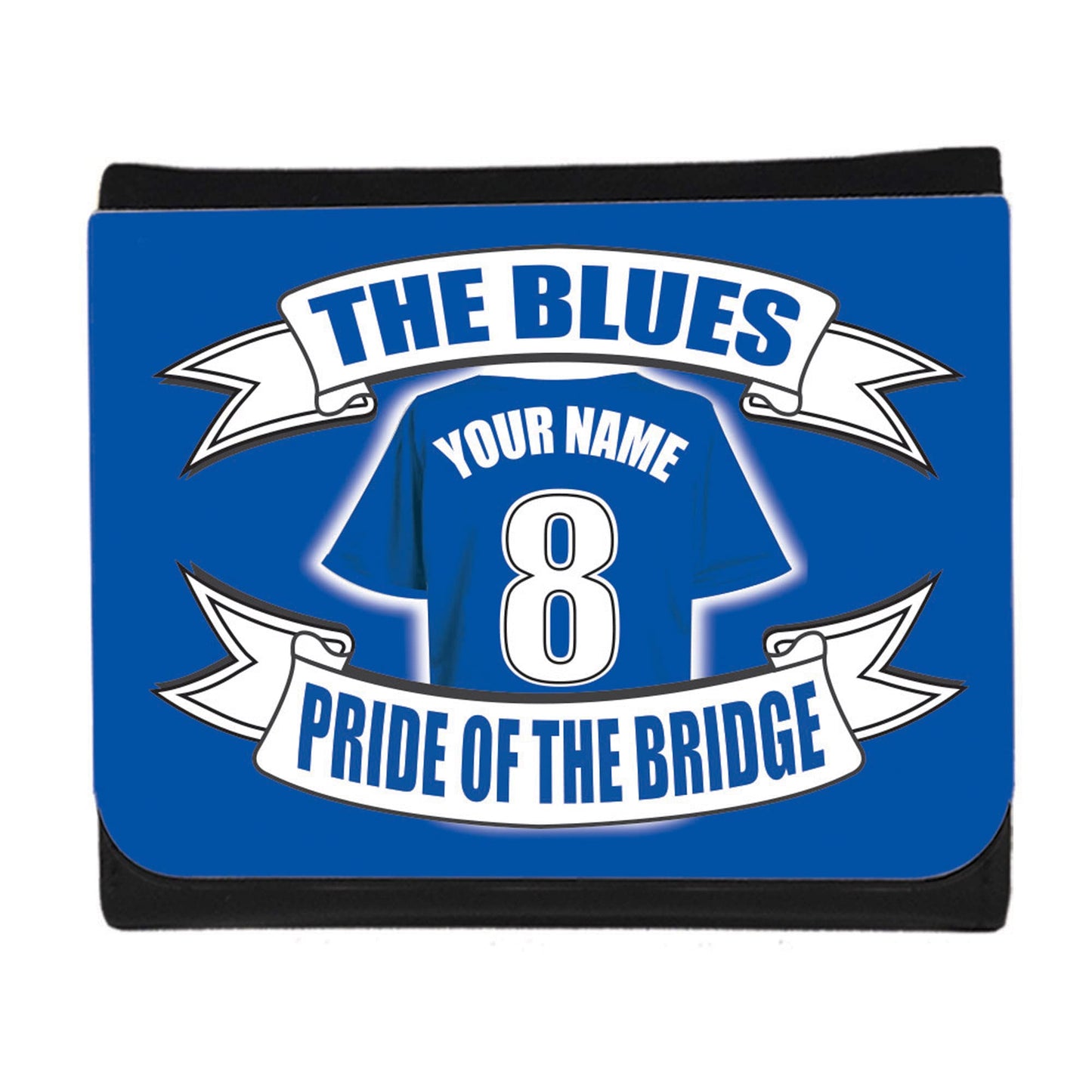 The Pensioners Personalised Football Shirt Money Wallet Gift Team-Chelsea