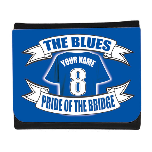 The Pensioners Personalised Football Shirt Money Wallet Gift Team-Chelsea