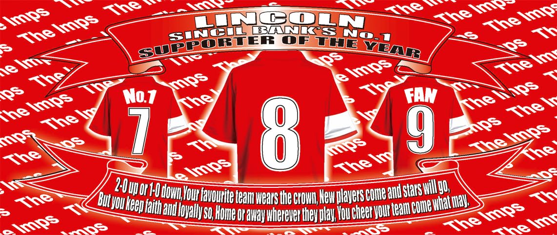 Lincoln Football Shirt Silver Aluminium Two Lid Unisex Water Bottle Gift