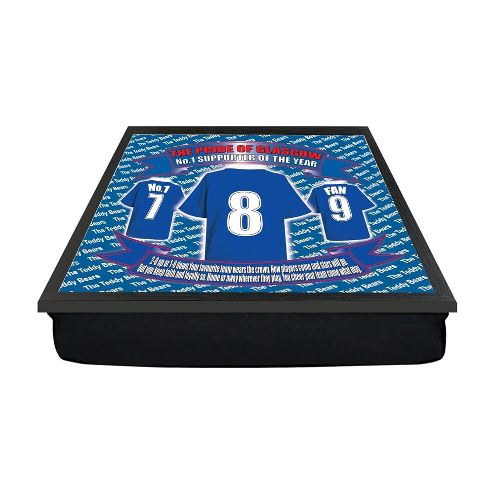 Glasgow The Teddy Bears Football Club Shirt Lap Tray And Mug Gift Set