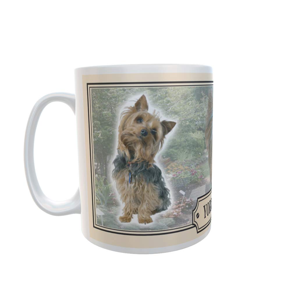 Yorkshire Terrier Dog Breed Gift Mug with Treats