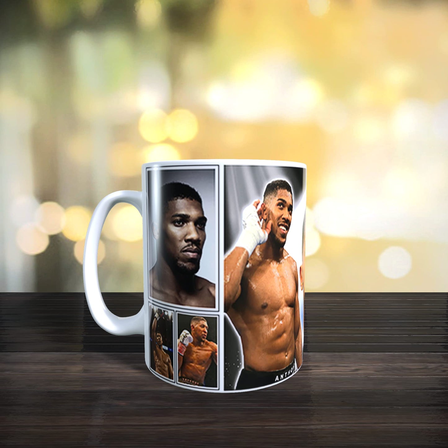 Anthony Joshua Icon Gift Mug with Sweets