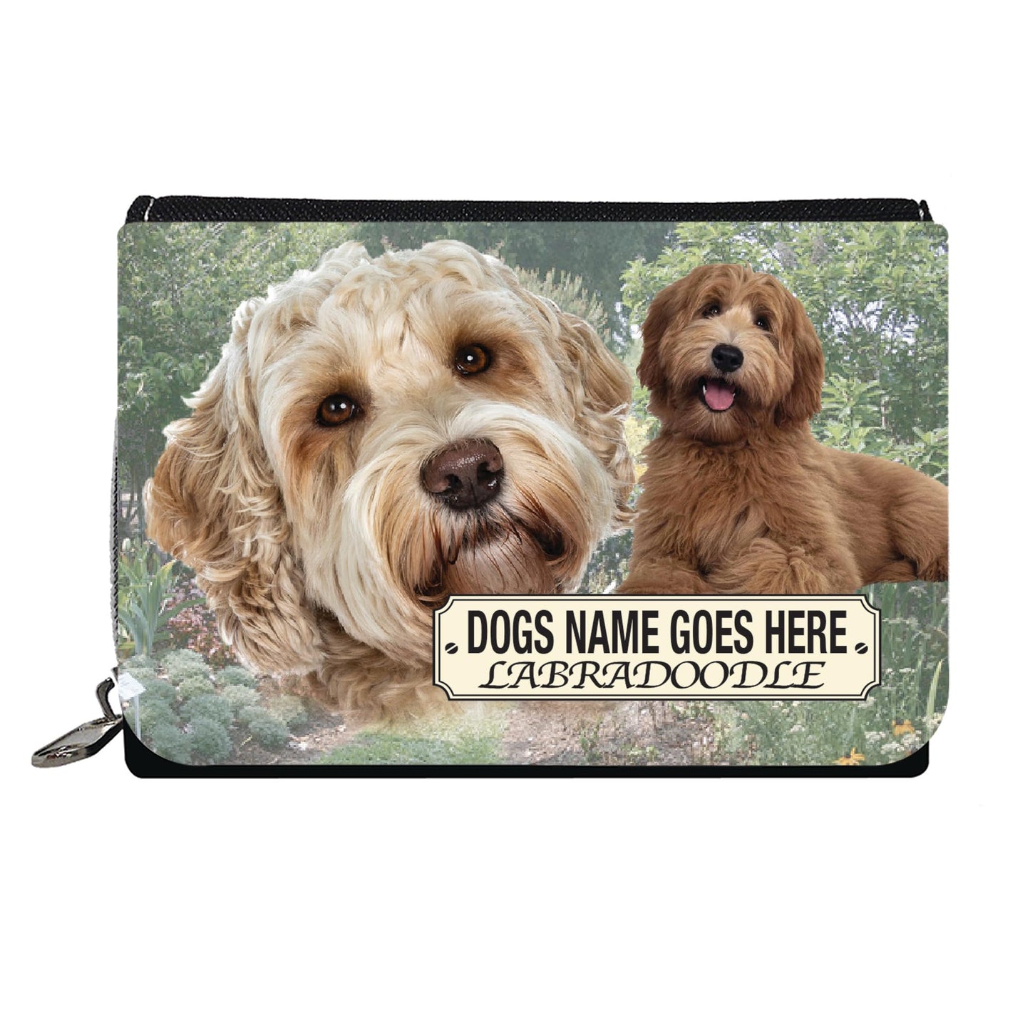 Labradoodle Personalised Dog Breed Gift Purse
