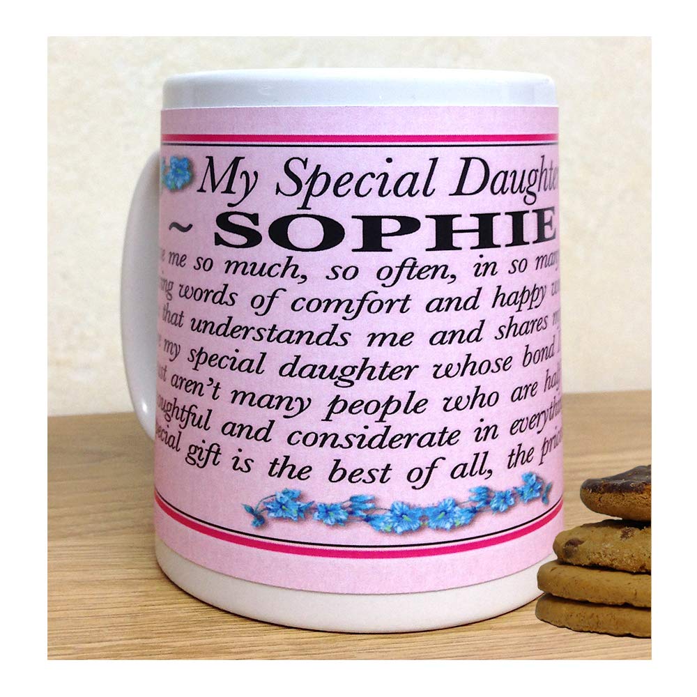 Personalised My Special Daughter Poem Gift Mug