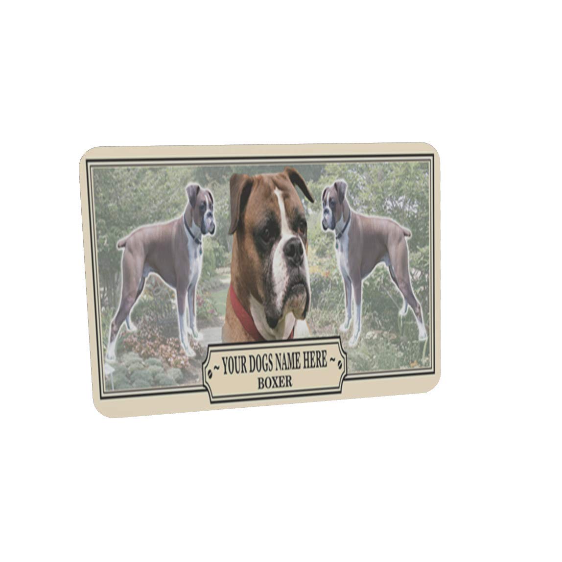 Boxer Personalised Dog Breed Mouse Mat Gift