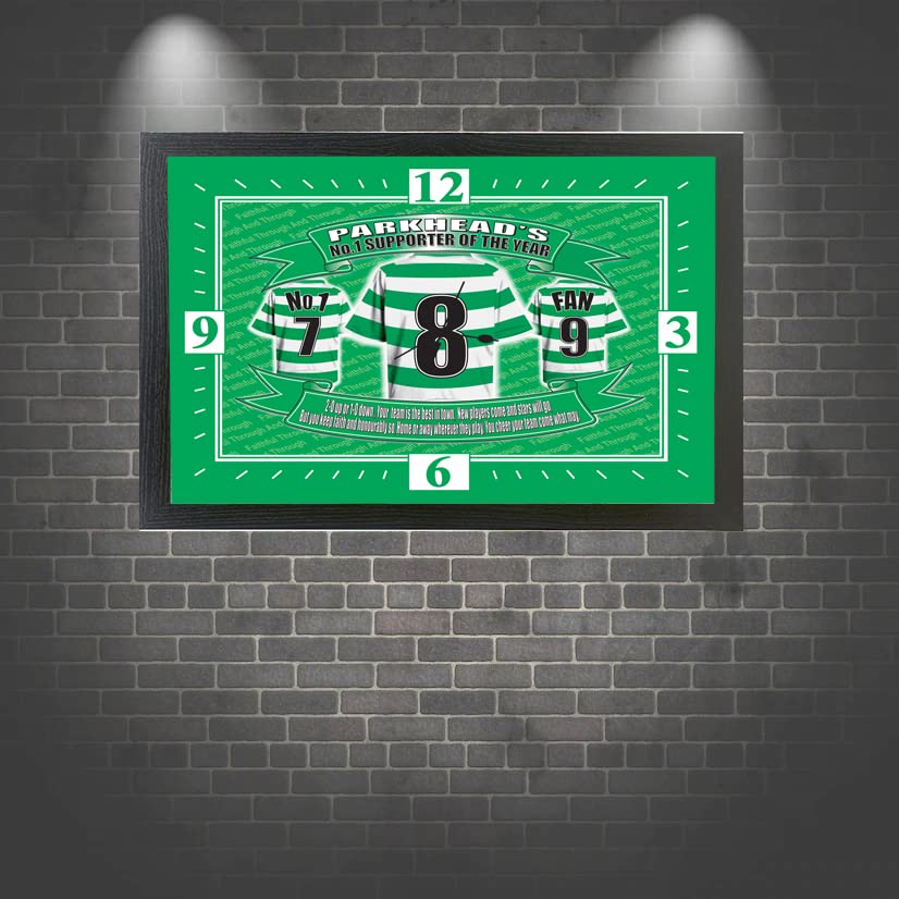 The Celts Clock Football Shirt Clock Gift Present