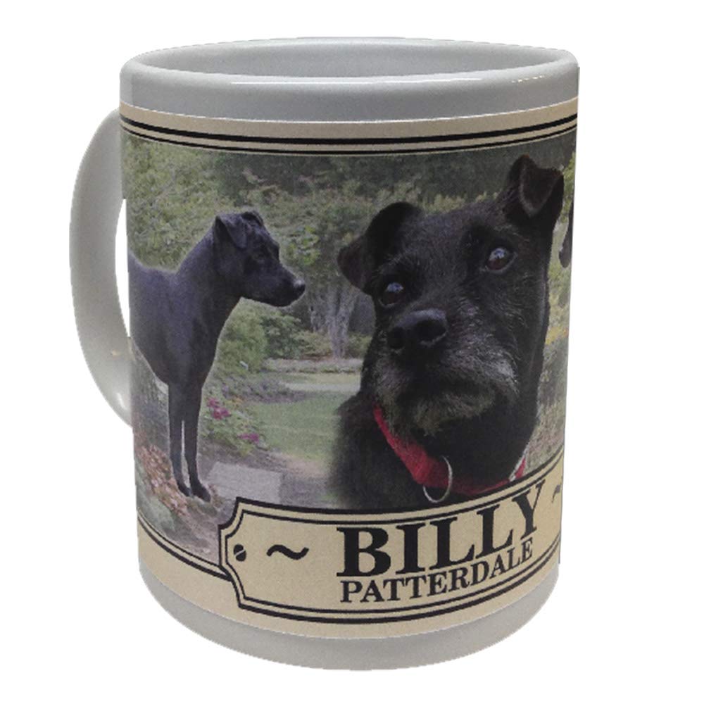 Patterdale Personalised Dog Breed Gift Mug