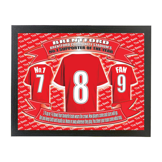 Brentford Football Shirt Picture Gift