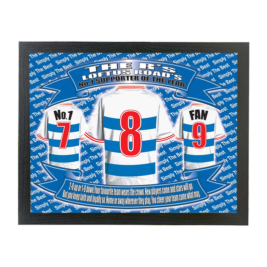 Queens PR Football Shirt Picture Gift