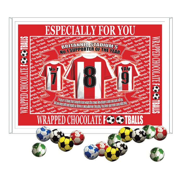 Stoke Football Shirt Gift Boxed Sweets