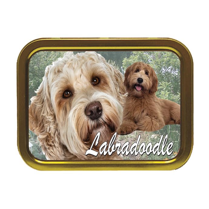 Labradoodle Dog Breed Tobacco Storage Tin & Products