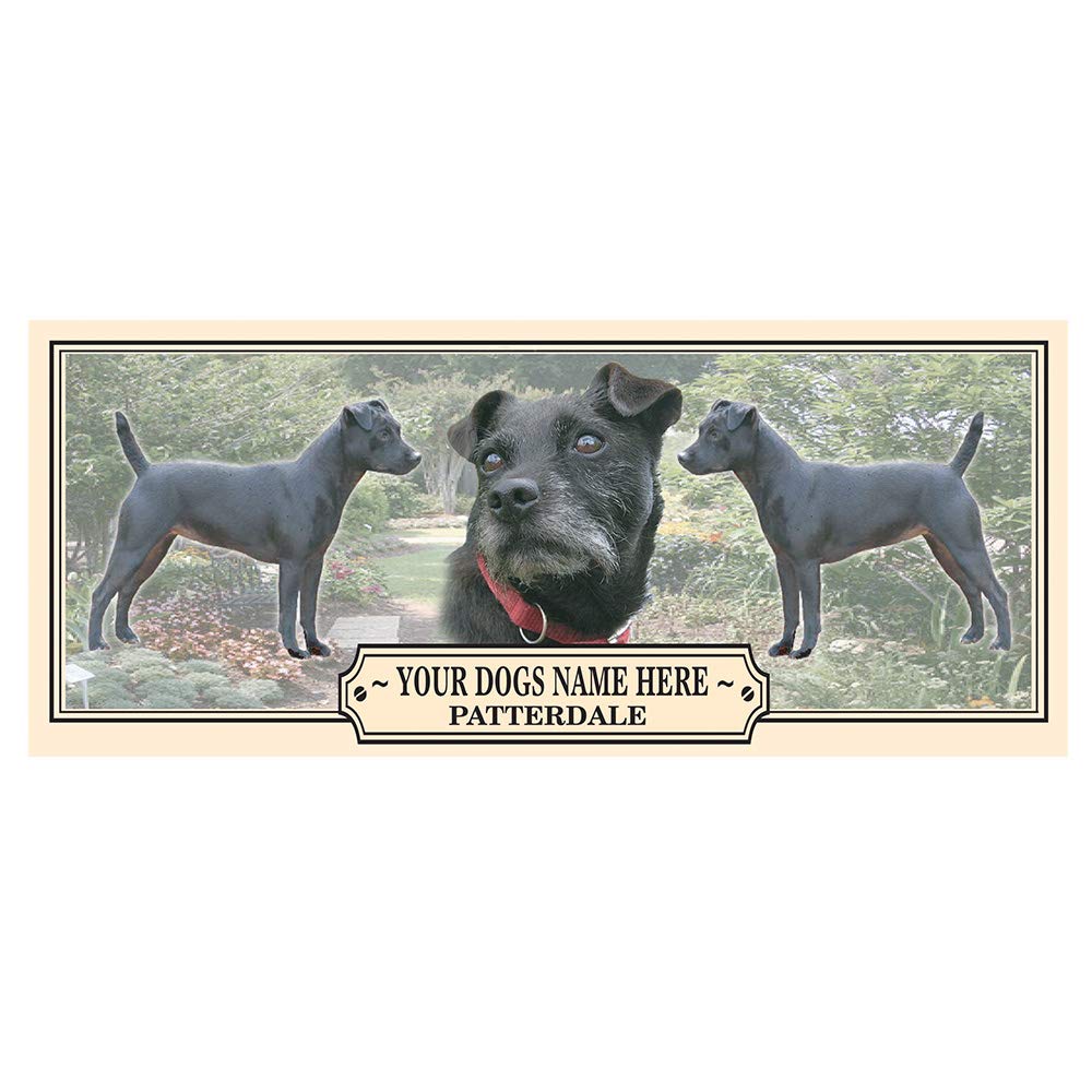 Patterdale Personalised Dog Breed Gift Mug