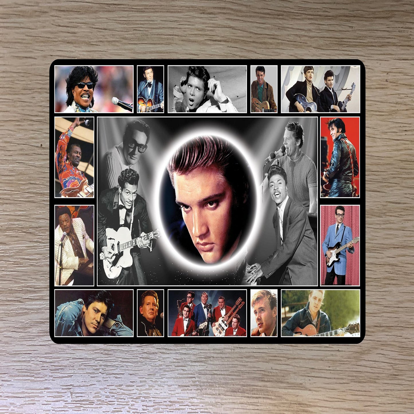 Rock & Roll Greats Icon Travel Passport Case Holder Gift