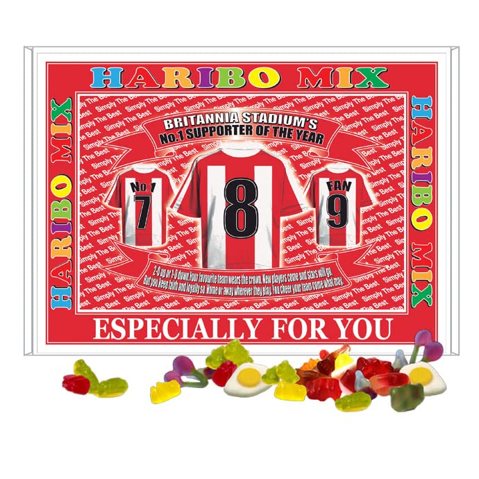 Stoke Football Shirt Gift Boxed Sweets