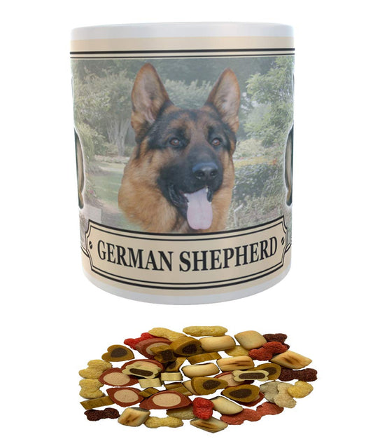 German Shepherd Dog Breed Gift Mug with Treats