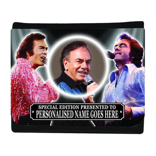 Diamond The-Jazz-Singer Personalised Icon Gift Wallet Neil
