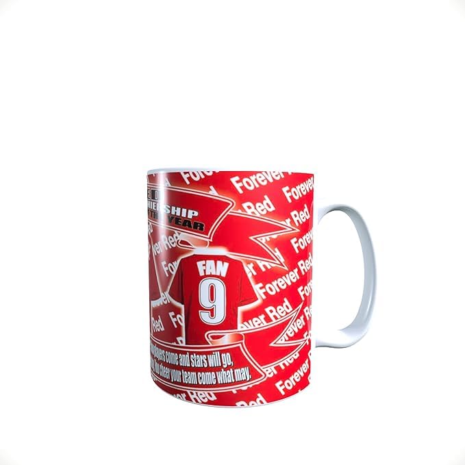 Manchester Reds Personalised Football Shirt Lap Tray And Mug Gift Set