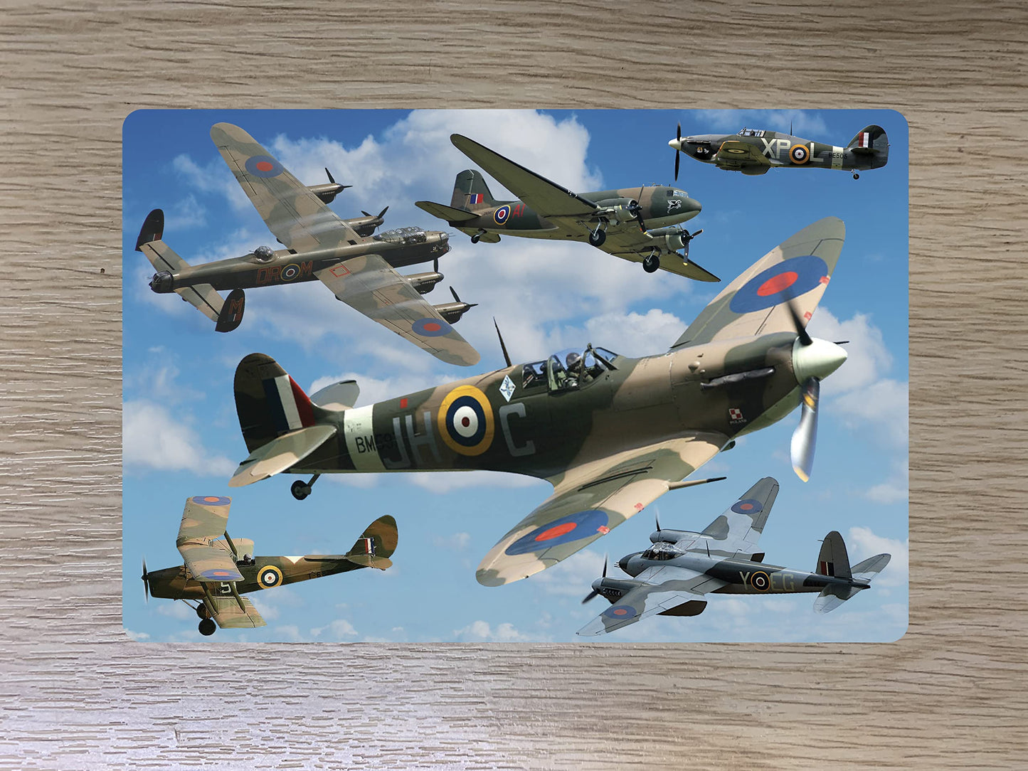 Spitfire, Lancaster and War Planes Travel Travel Passport Case Holder Gift