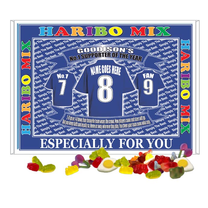 The People's Club Football Shirt Personalised Gift Boxed Sweets