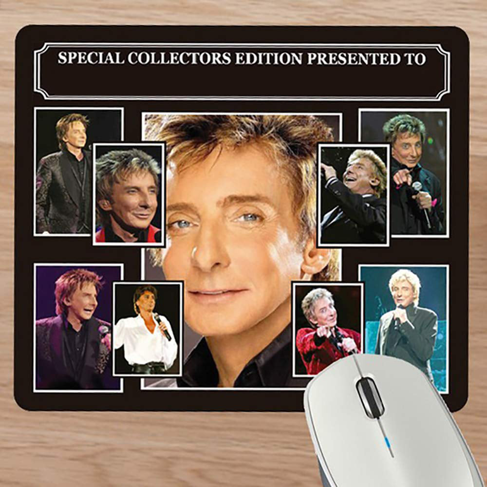 Manilow Personalised Icon Mouse Mat Gift