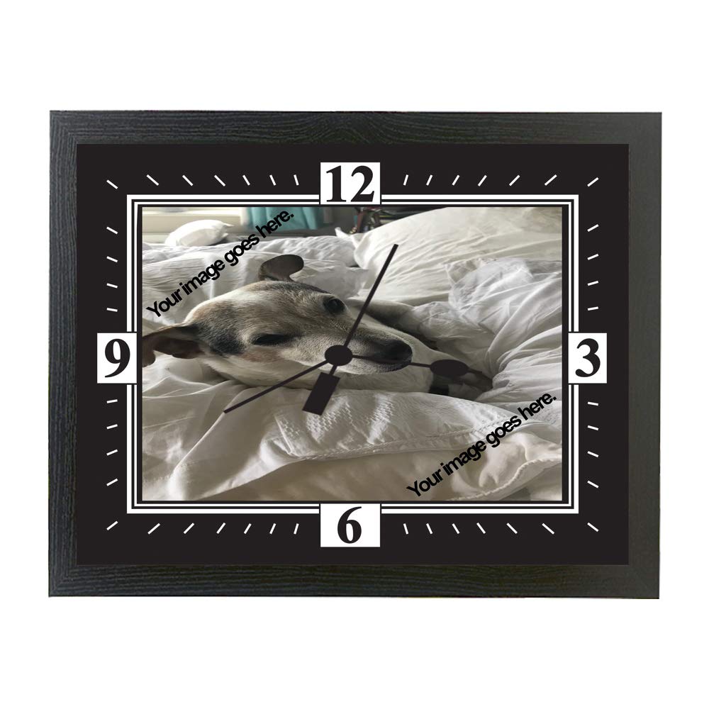 Unique Personalised Photo Clock, Your Bespoke Image/photo Printed on the Clock - Family, Pets, Cars etc