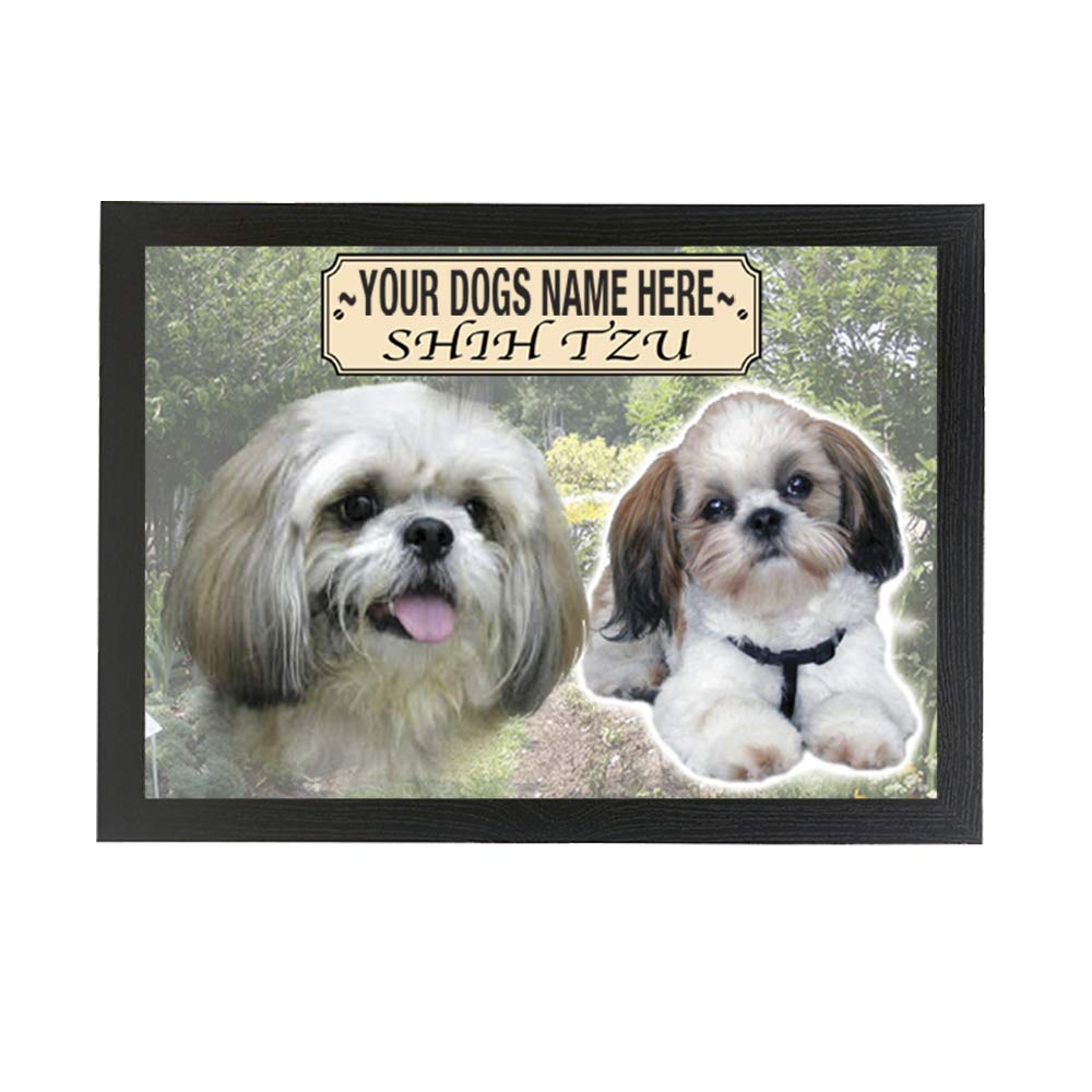 Shih Tzu Personalised Dog Breed Gift Lap Tray