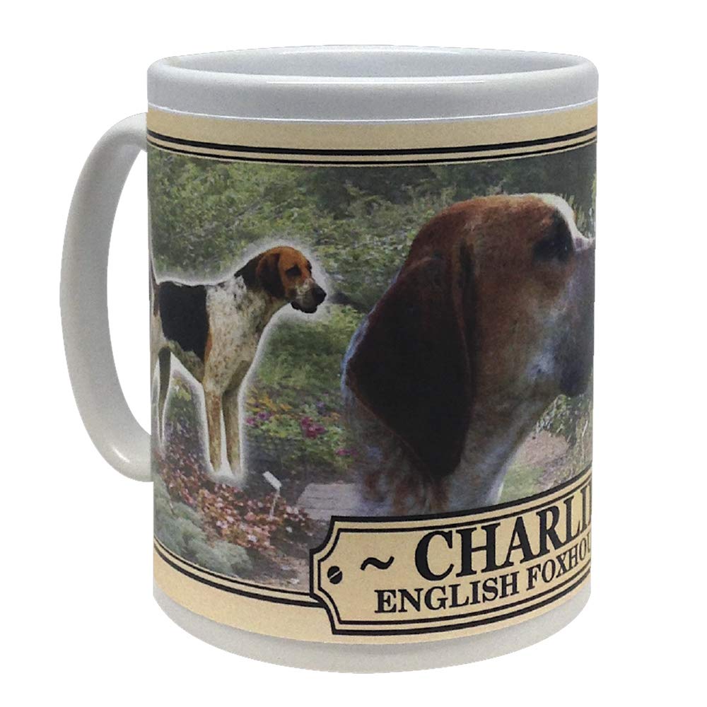 English Foxhound Personalised Dog Breed Gift Mug