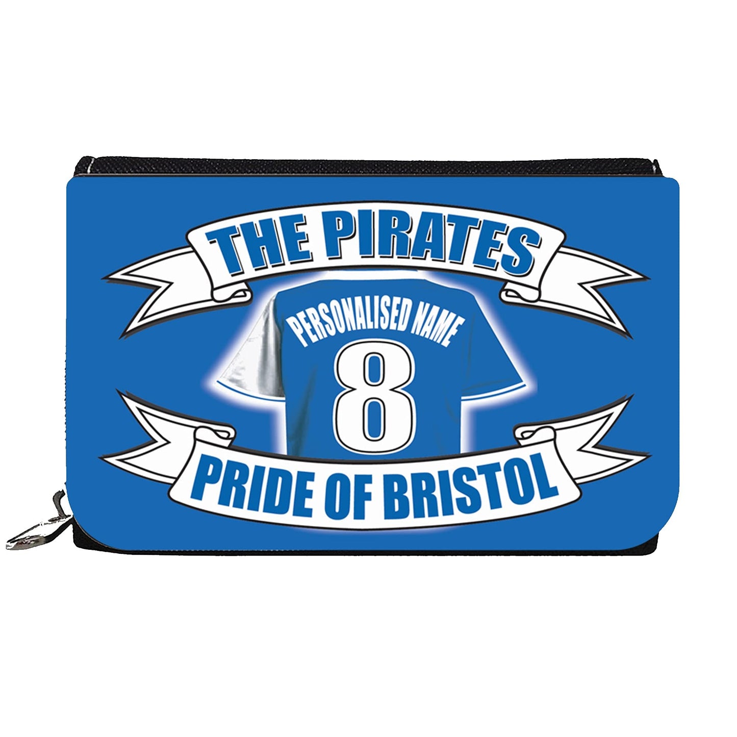 Bristol R (The Pirates) Personalised Football Shirt Gift Purse