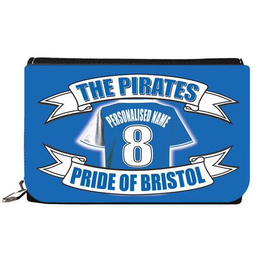 Bristol R (The Pirates) Personalised Football Shirt Gift Purse