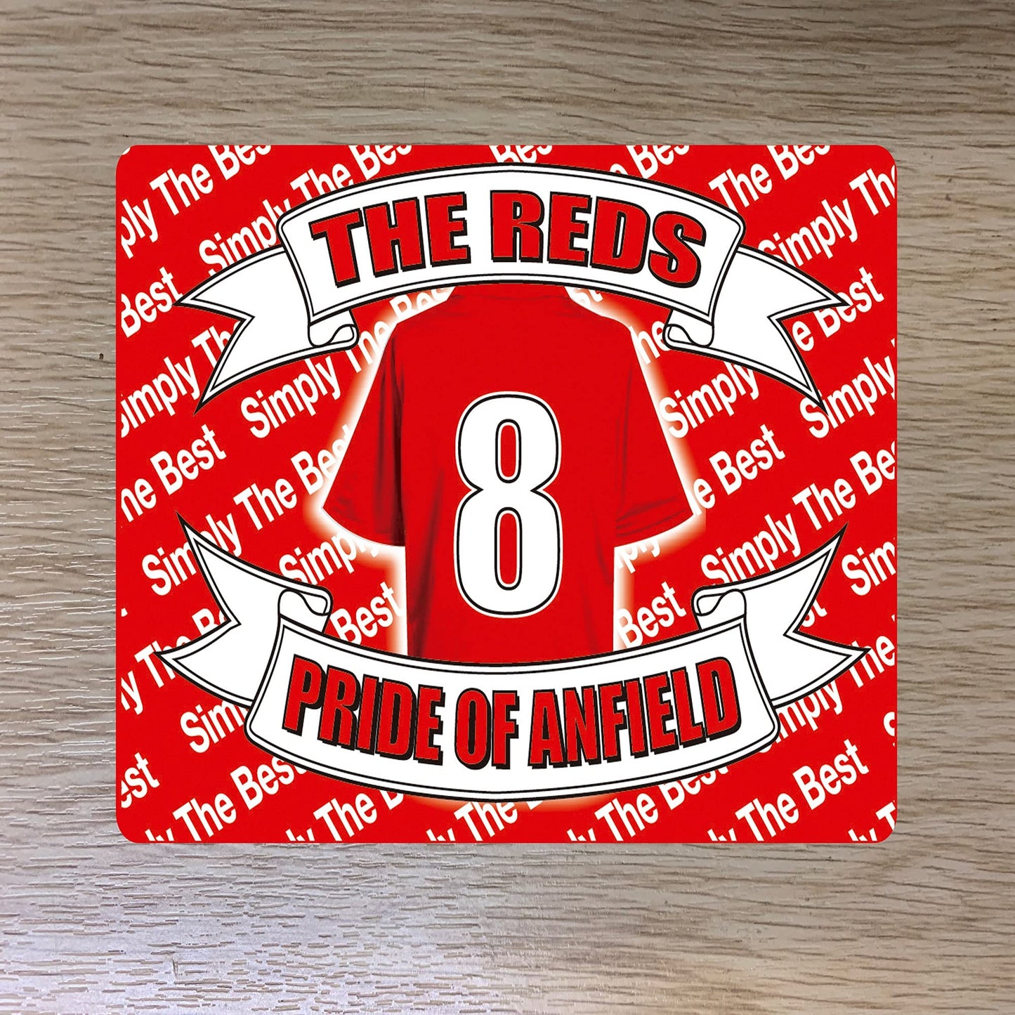 Liverpool Football Shirt Travel Passport Holder Case Gift Present, Multicoloured, M