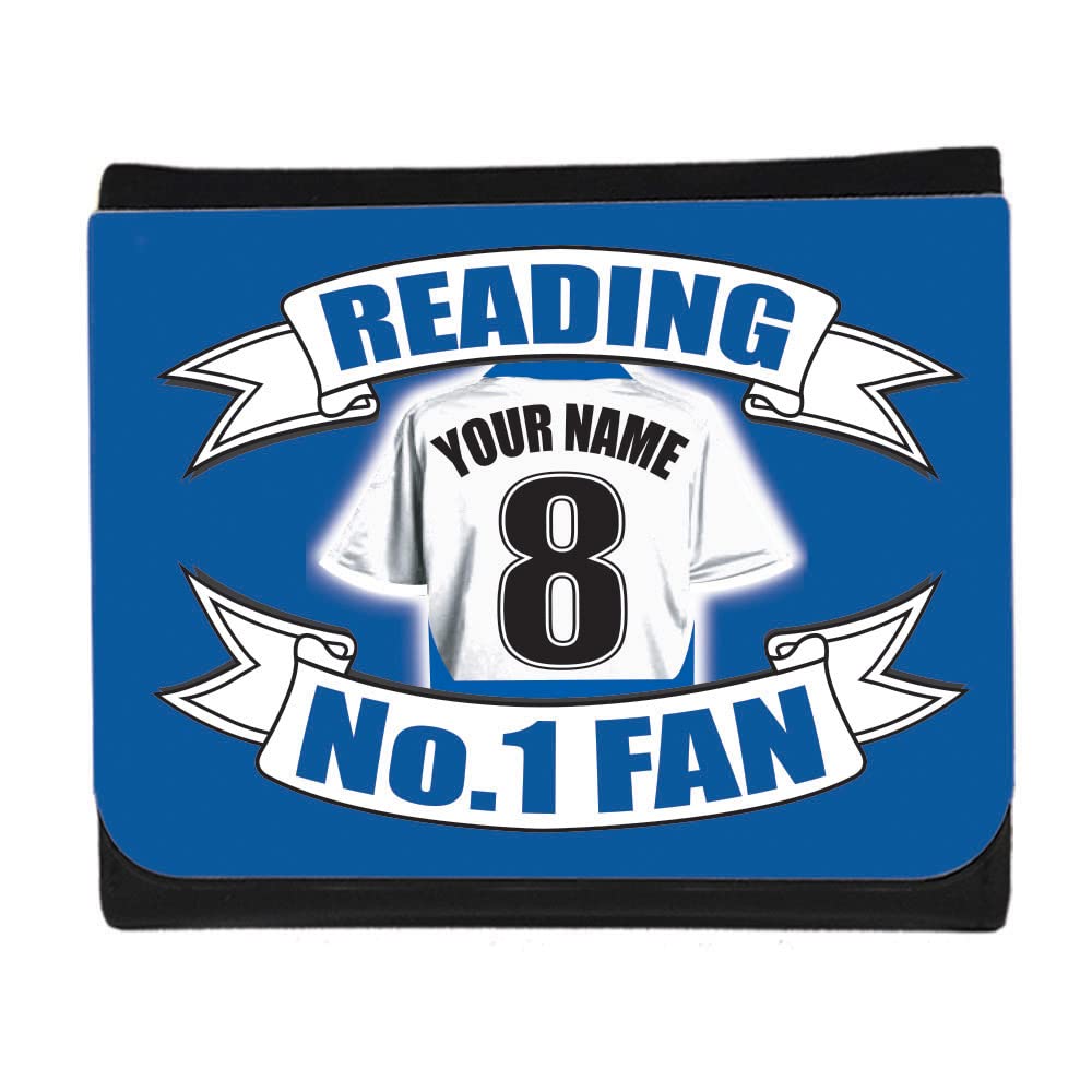 Reading Personalised Football Shirt Money Wallet Gift