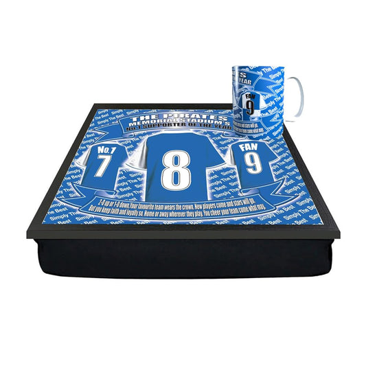 Bristol R Football Club Shirt Lap Tray And Mug Gift Set