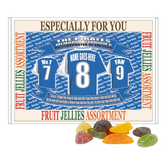Bristol R Football Shirt Personalised Gift Boxed Sweets
