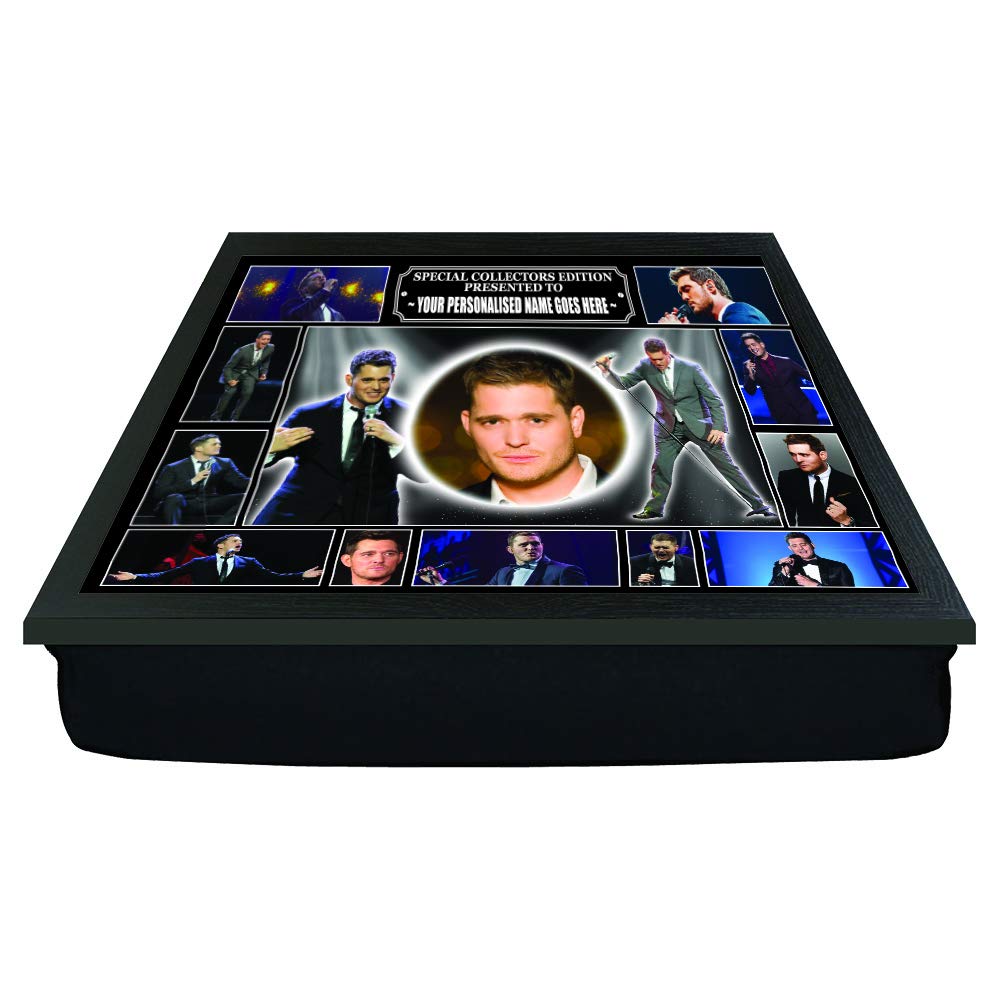 Michael Buble personalised icon gift lap tray