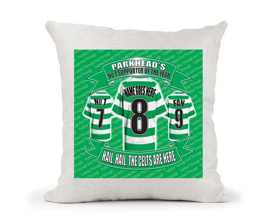 The Celts Personalised Football Cushion Cover Gift