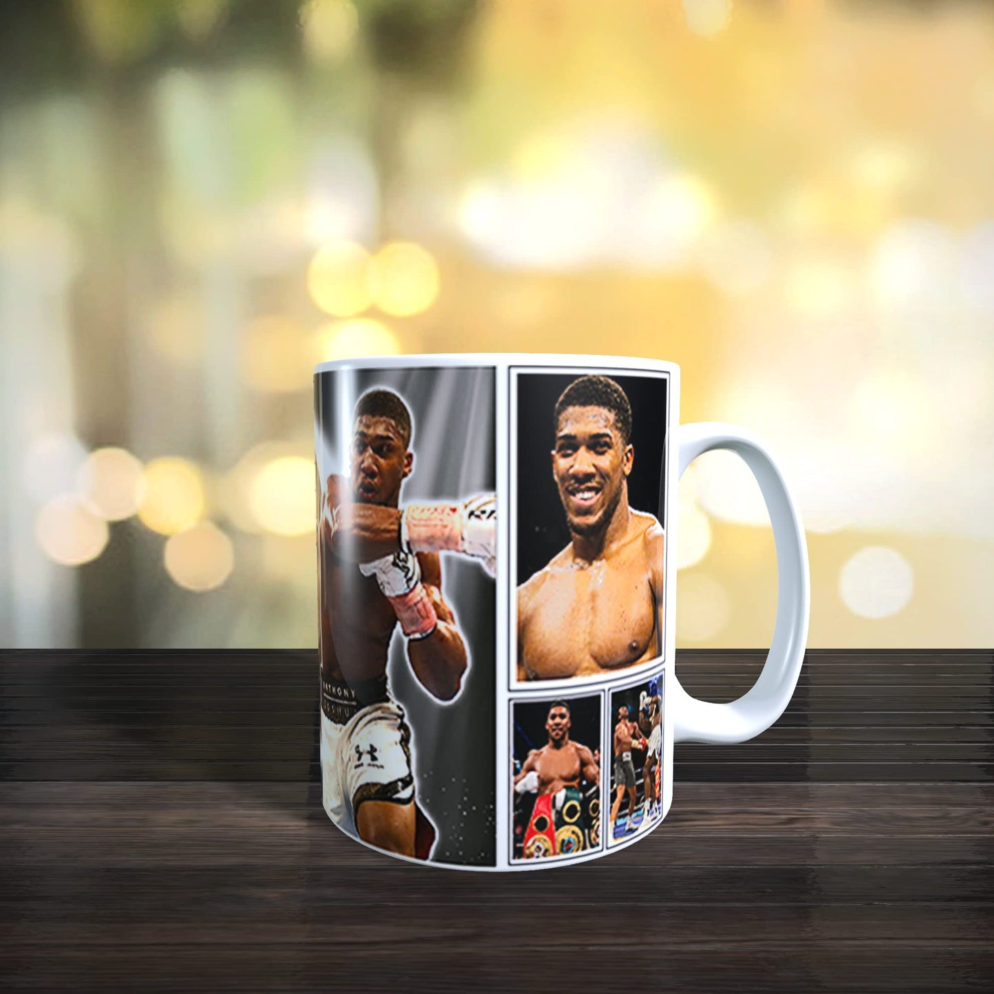 Anthony Joshua Icon Gift Mug with Sweets
