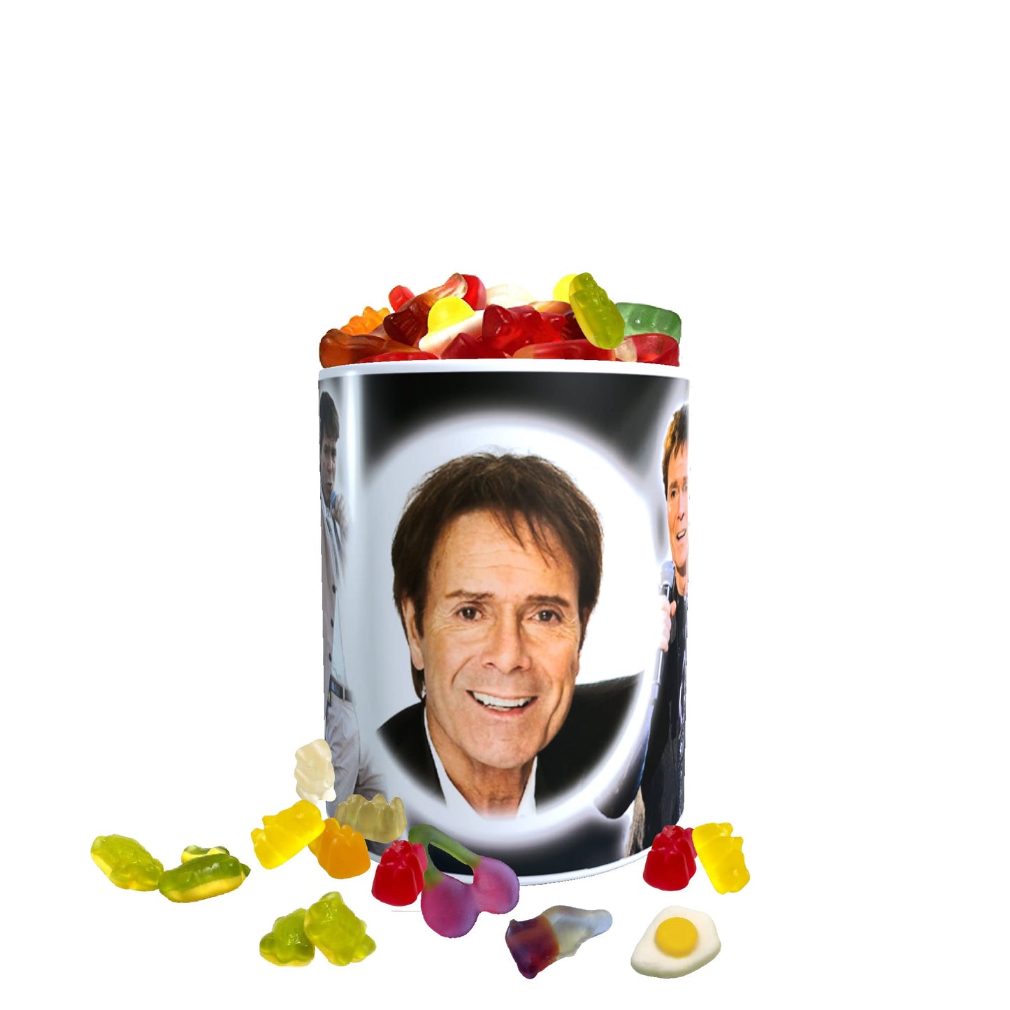 Cliff Richard Icon Gift Mug with Sweets