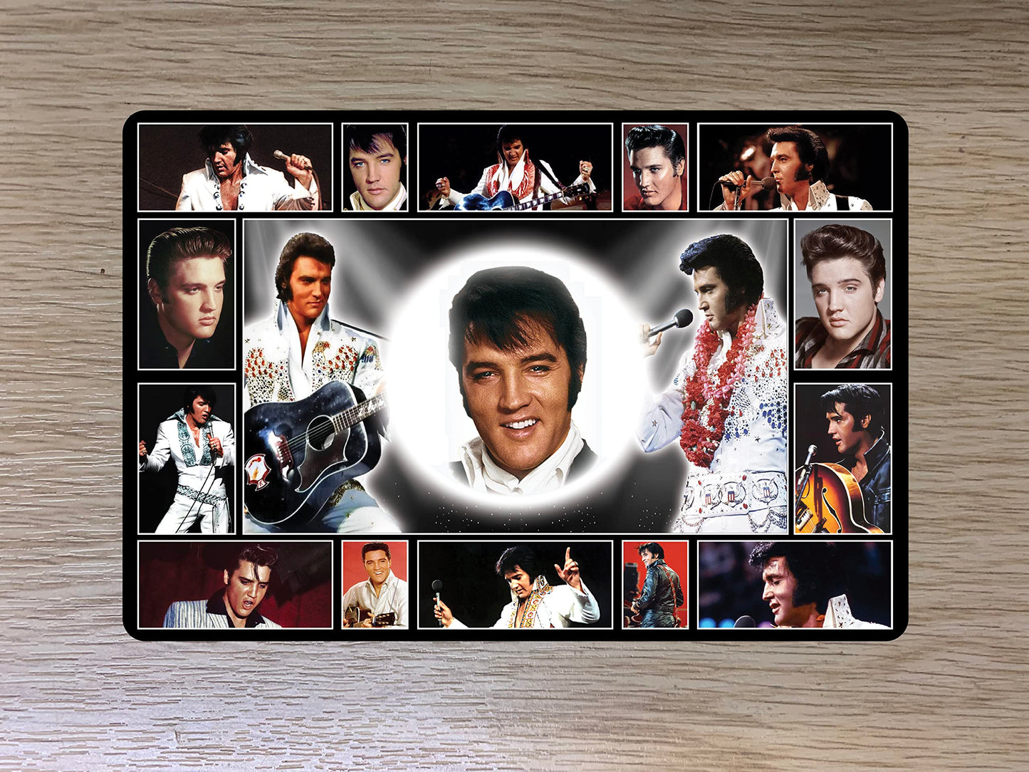 Presley King of Rock n Roll Music Icon Passport Case Holder Gift