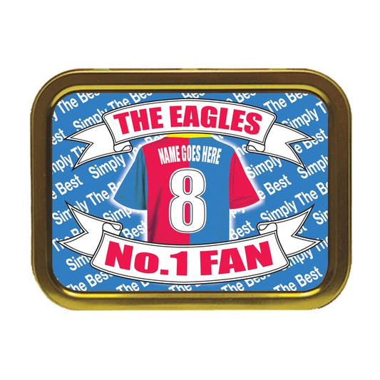 Crystal - The Glaziers Football Shirt Personalised Tobacco Storage Tin & Products