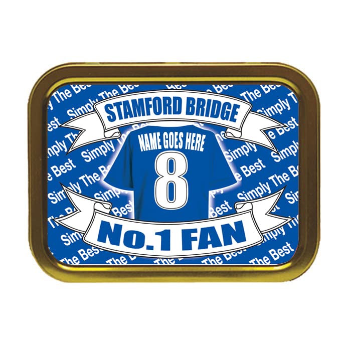 The Pensioners Football Shirt Personalised Tobacco Storage Tin & Products
