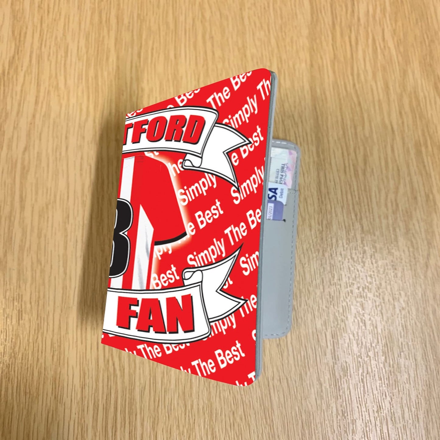 Brentford Football Shirt Travel Passport Holder Case Gift Present
