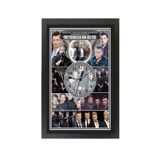 West 'Irish Boy Band' Life Music Icon Personalised Wall Clock