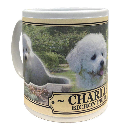 Bichon Frise Personalised Dog Breed Gift Mug